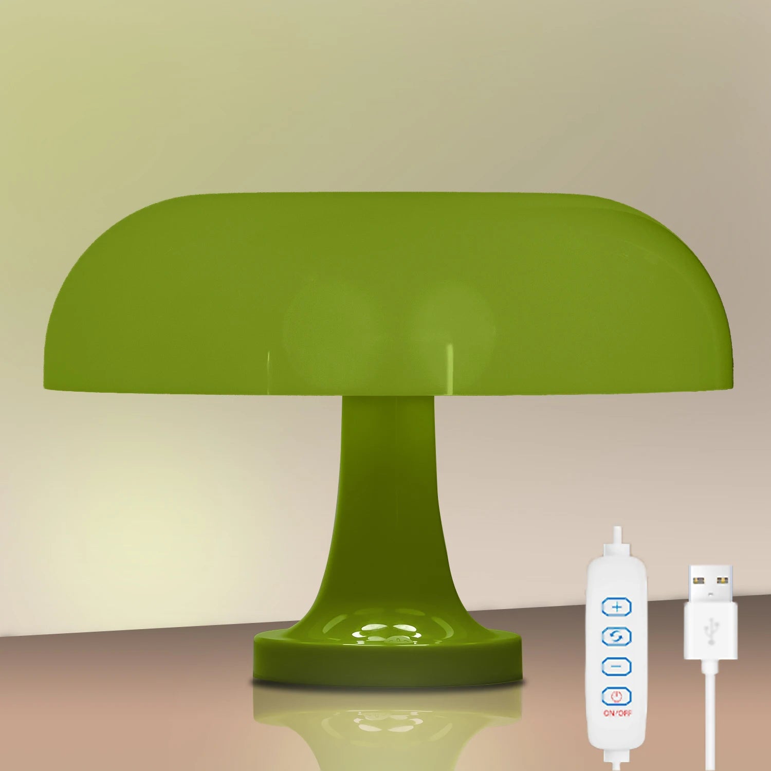 Classic Mushroom LED Table Lamp - Modern Bauhaus Art Decor