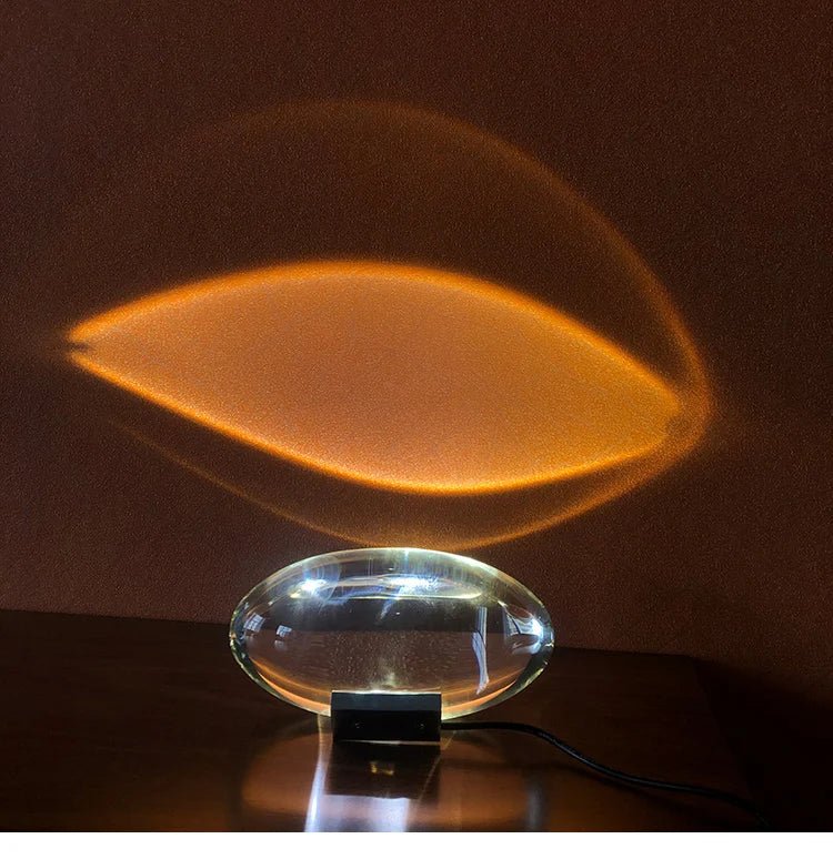 Italian Crystal LED Table Lamp