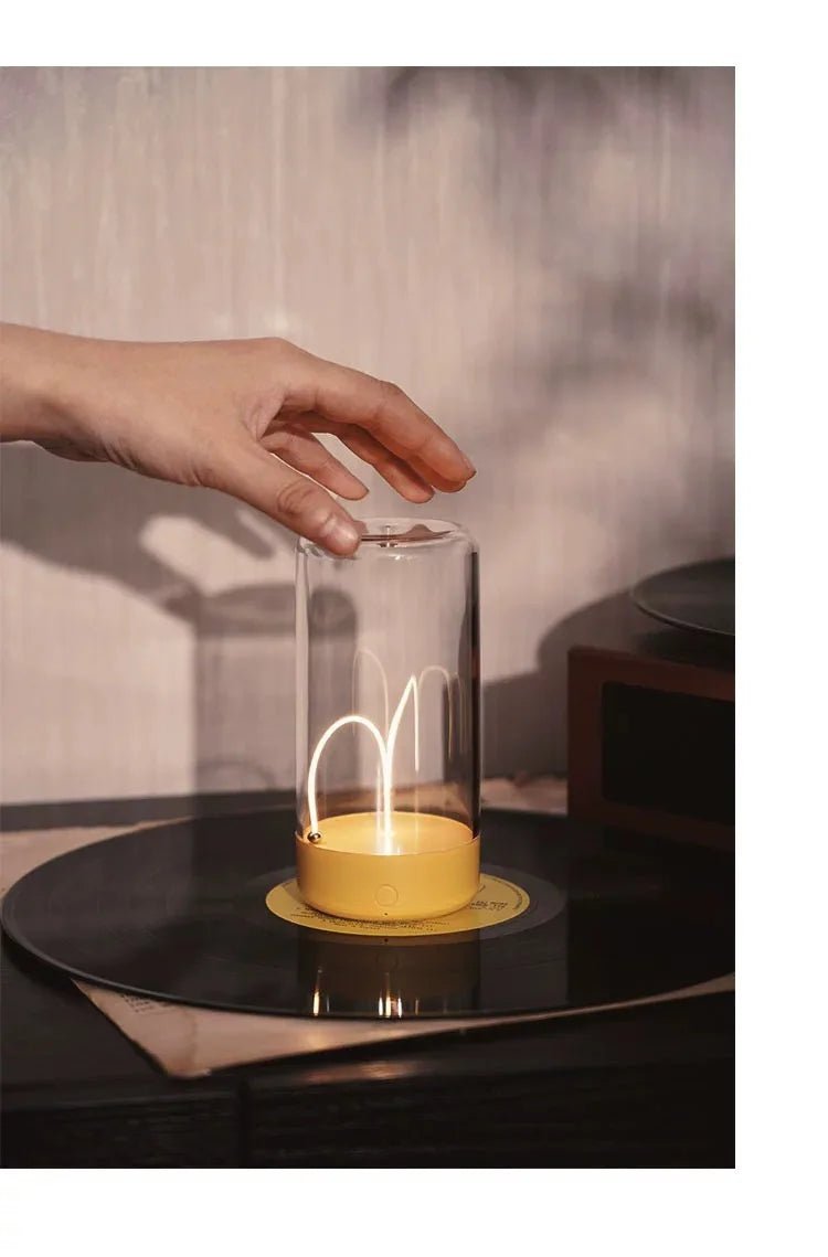 Quantum Ambient LED Light – Rechargeable Table Lamp