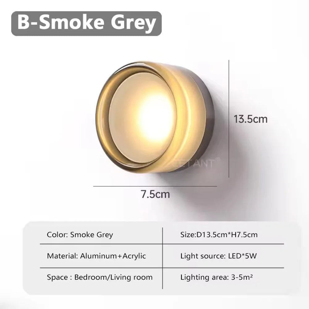 Nordic LED Wall Lamp - Modern Jelly Design Decorative Sconce
