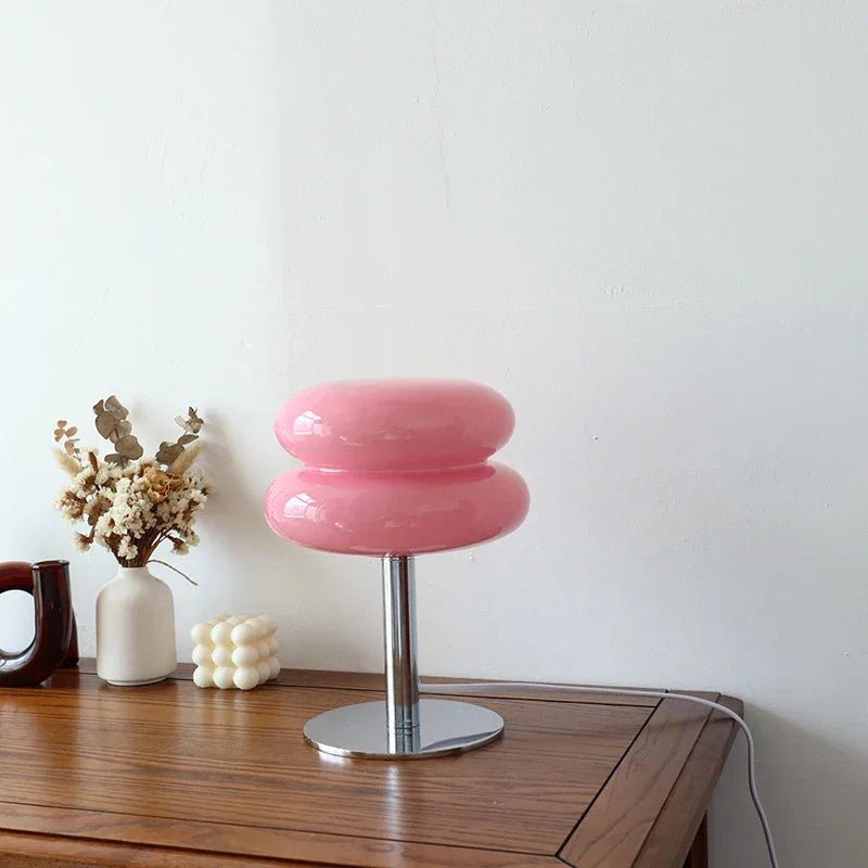 Macaron Retro Glass Table Lamp - Mağazam