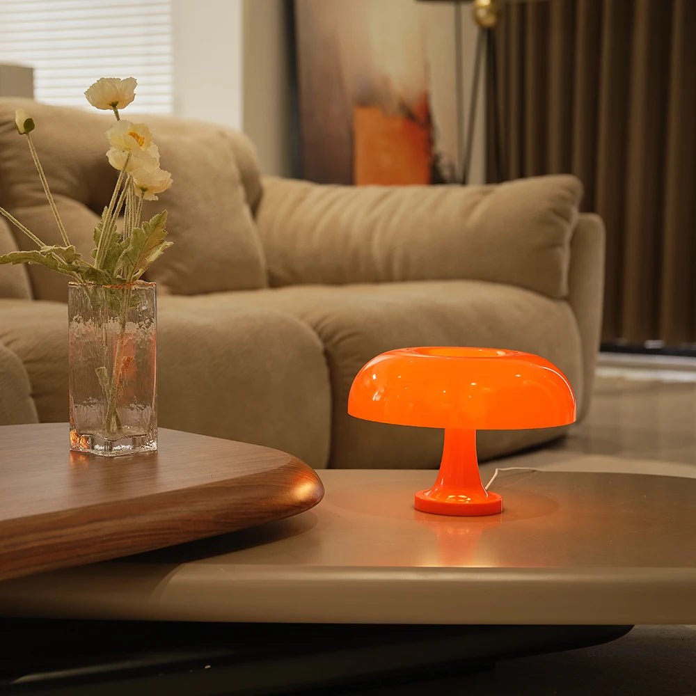 Classic Mushroom LED Table Lamp - Modern Bauhaus Art Decor