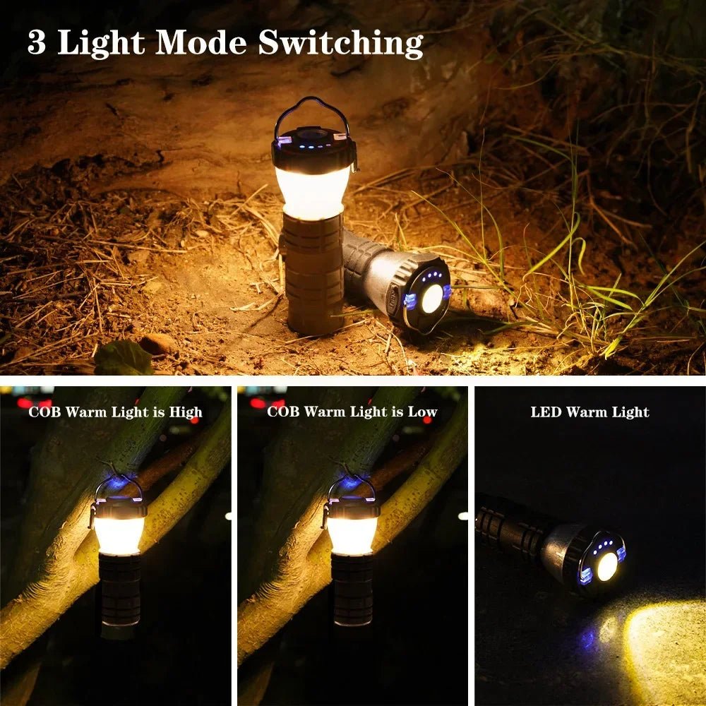 Blackdog Tripod Camp Light Portable & Rechargeable LED