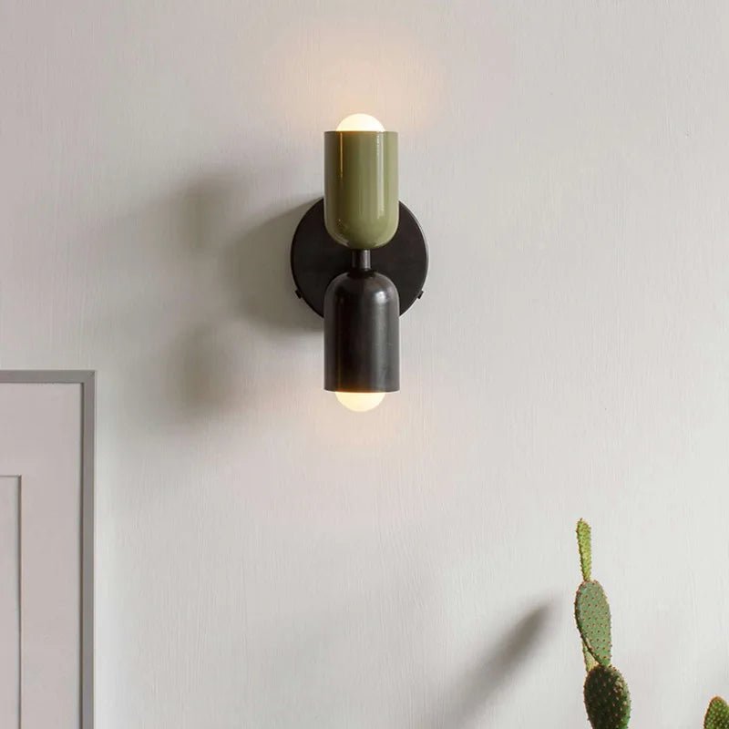 Nordic Macaron Wall Sconce - Simple LED Bedroom/Study Light