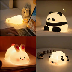 Cute Animal Touch Sensor Lamp - Mağazam