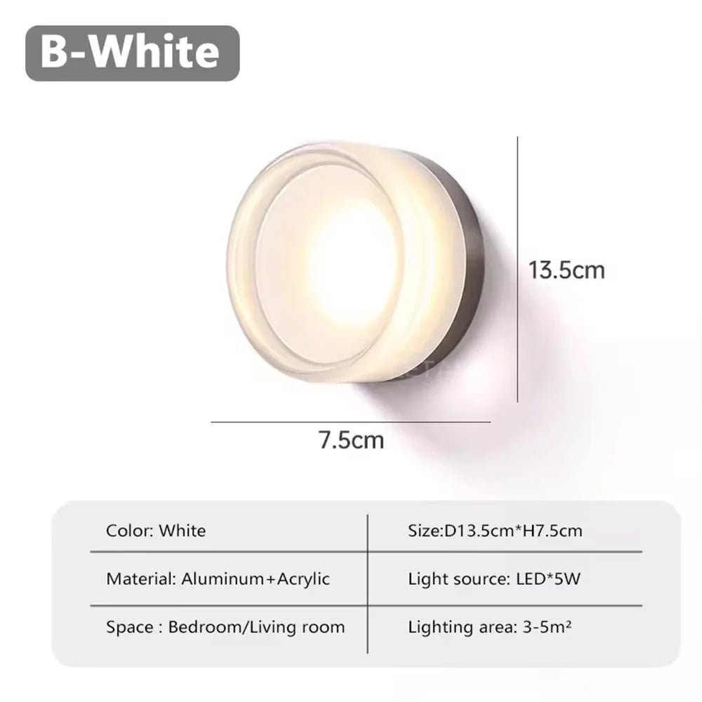 Nordic LED Wall Lamp - Modern Jelly Design Decorative Sconce