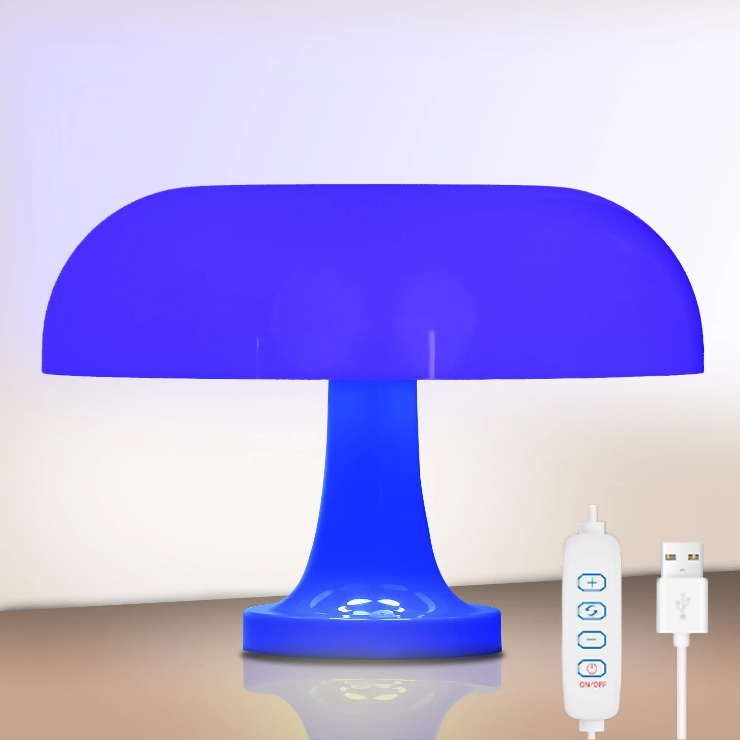 Classic Mushroom LED Table Lamp - Modern Bauhaus Art Decor