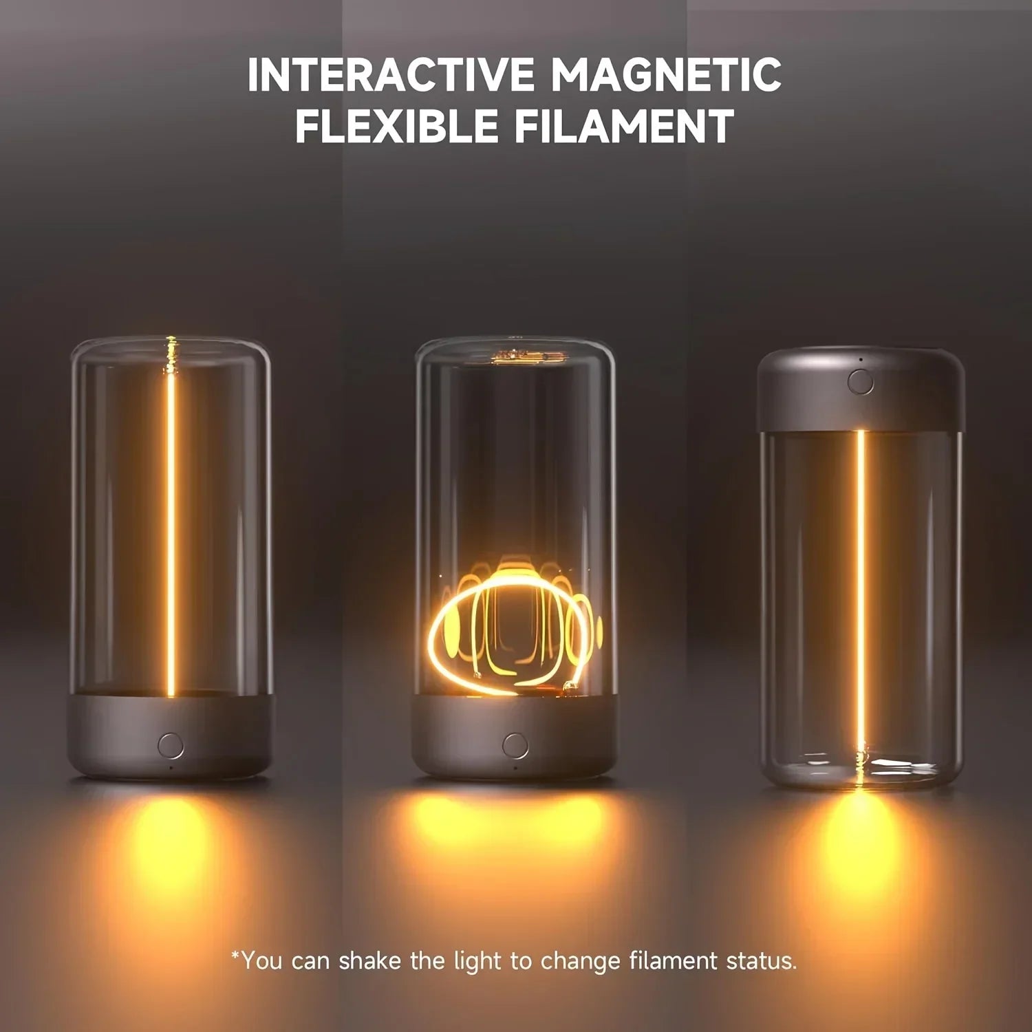 Quantum Ambient LED Light – Rechargeable Table Lamp