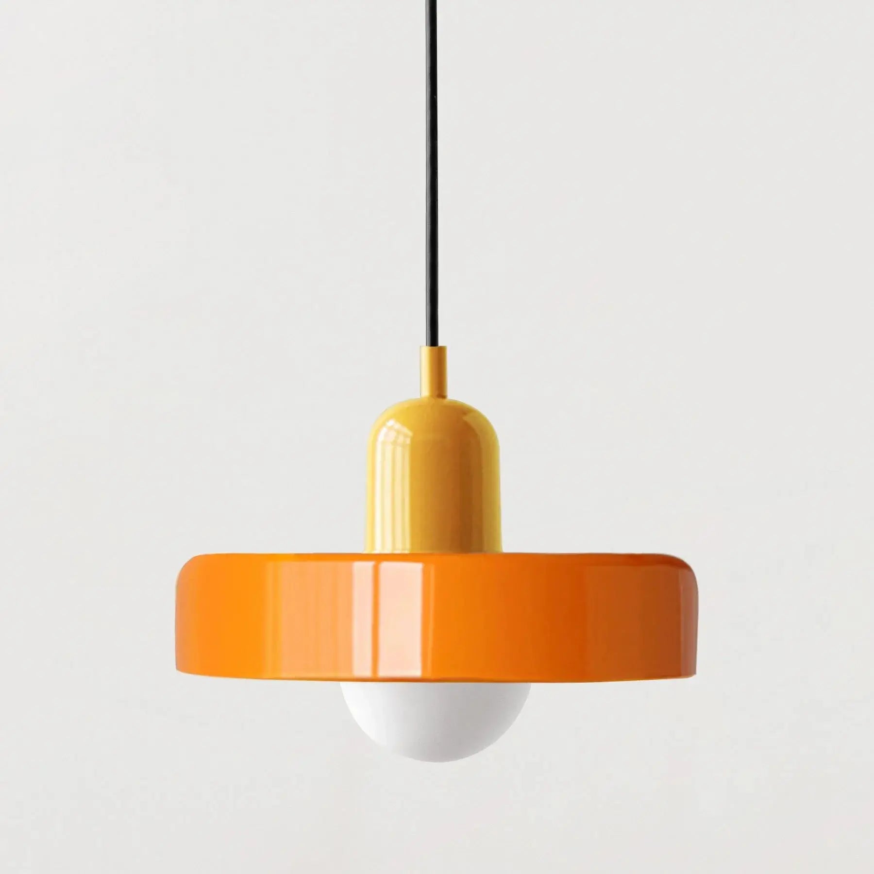 Nordic Glass Chandelier - Modern Bauhaus Design