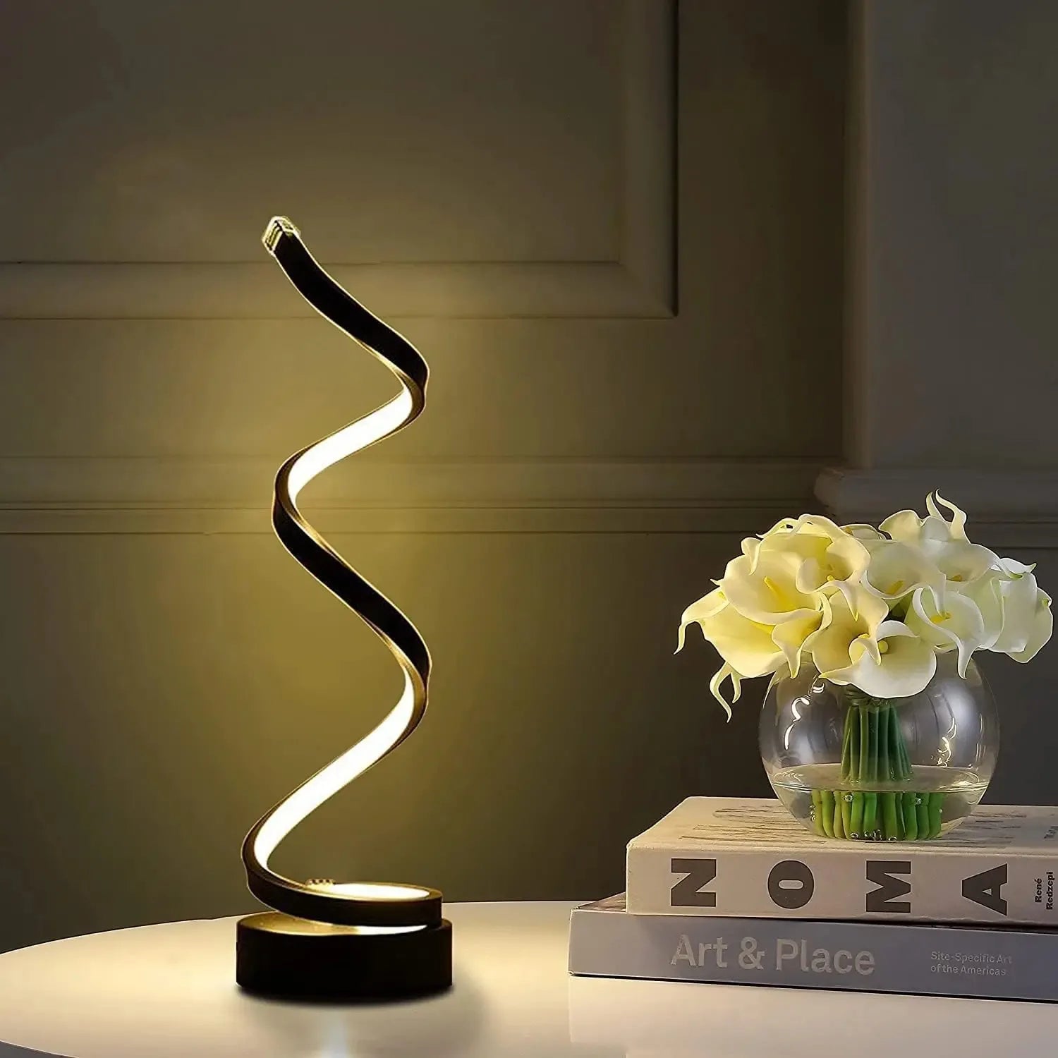 Nightstand Small Bedside Dimmable LED Table Lamp - Mağazam