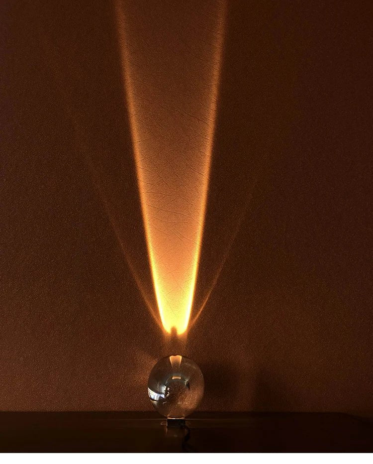 Italian Crystal LED Table Lamp