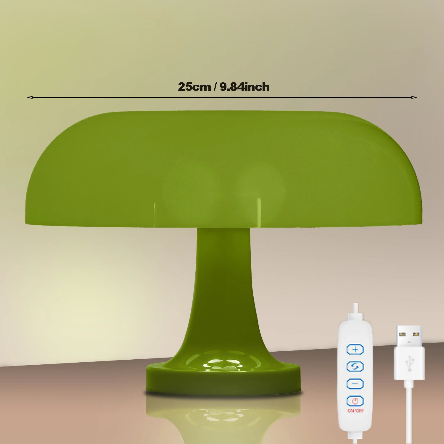 Classic Mushroom LED Table Lamp - Modern Bauhaus Art Decor