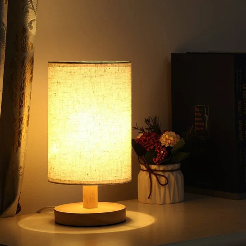 Warm Glow Fabric LED Lamp - Mağazam